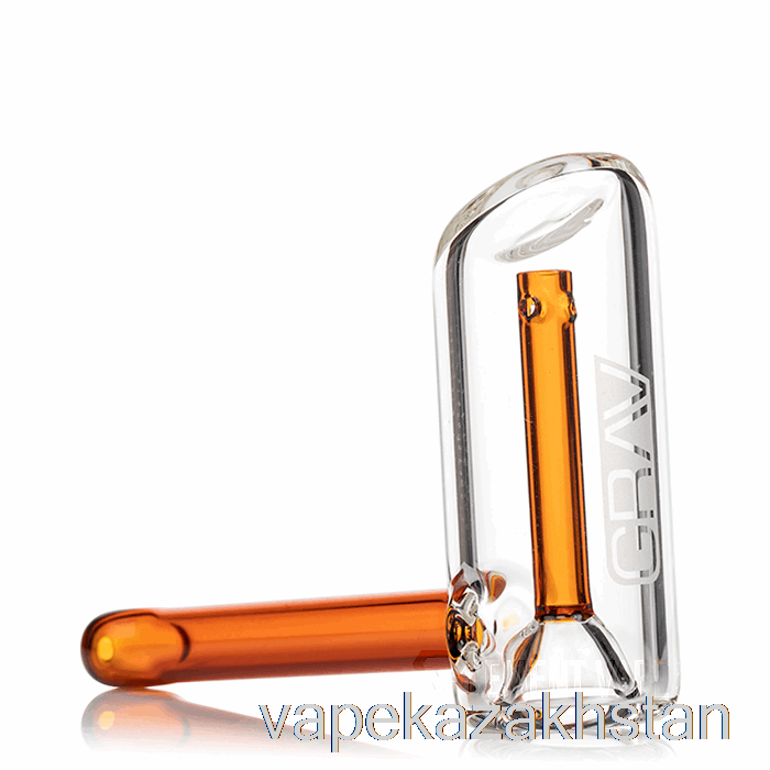 Vape Smoke GRAV Mini Hammer Bubbler Amber Accent